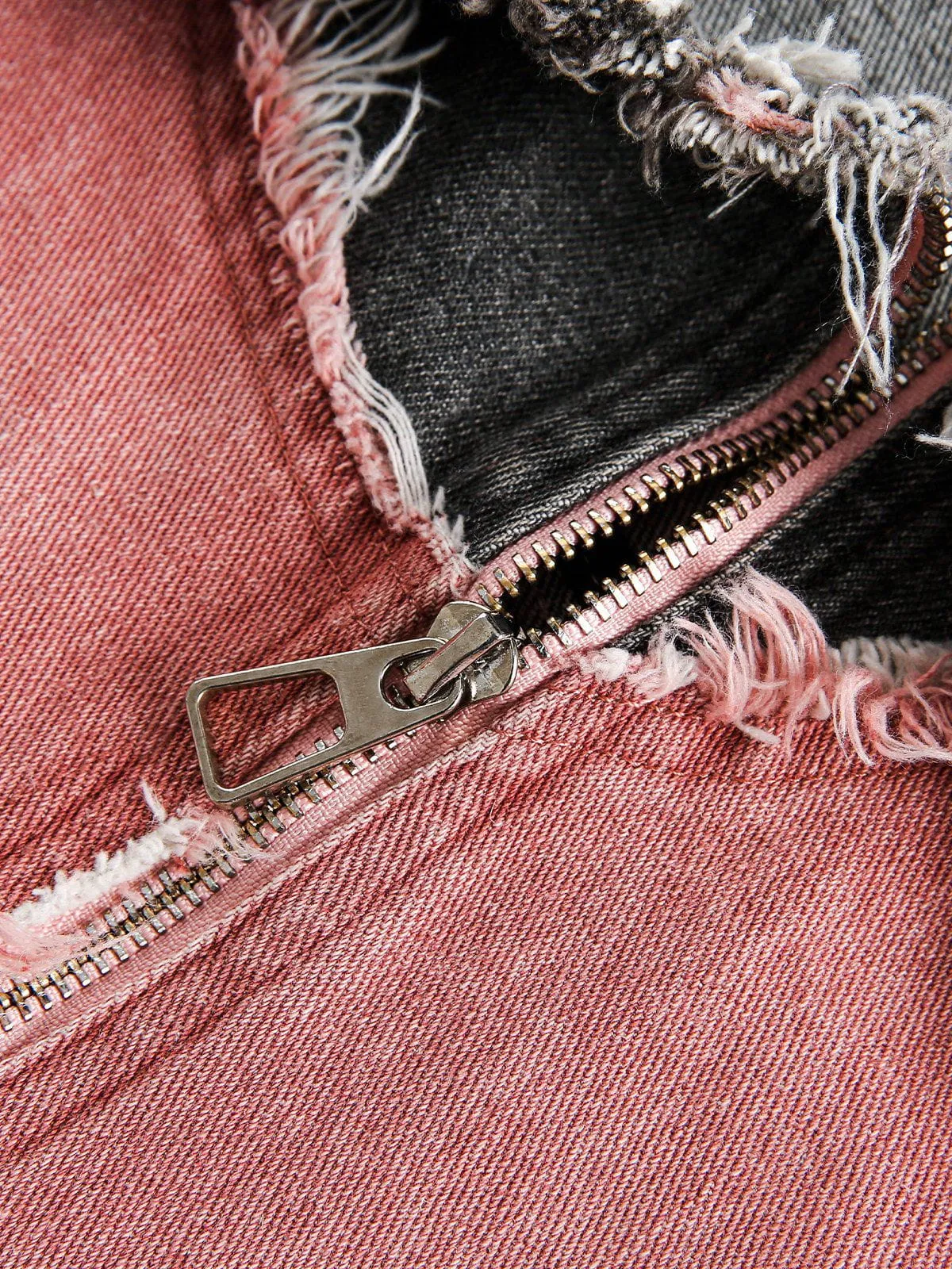 Aelfric Eden Irregular Patchwork Denim Jacket
