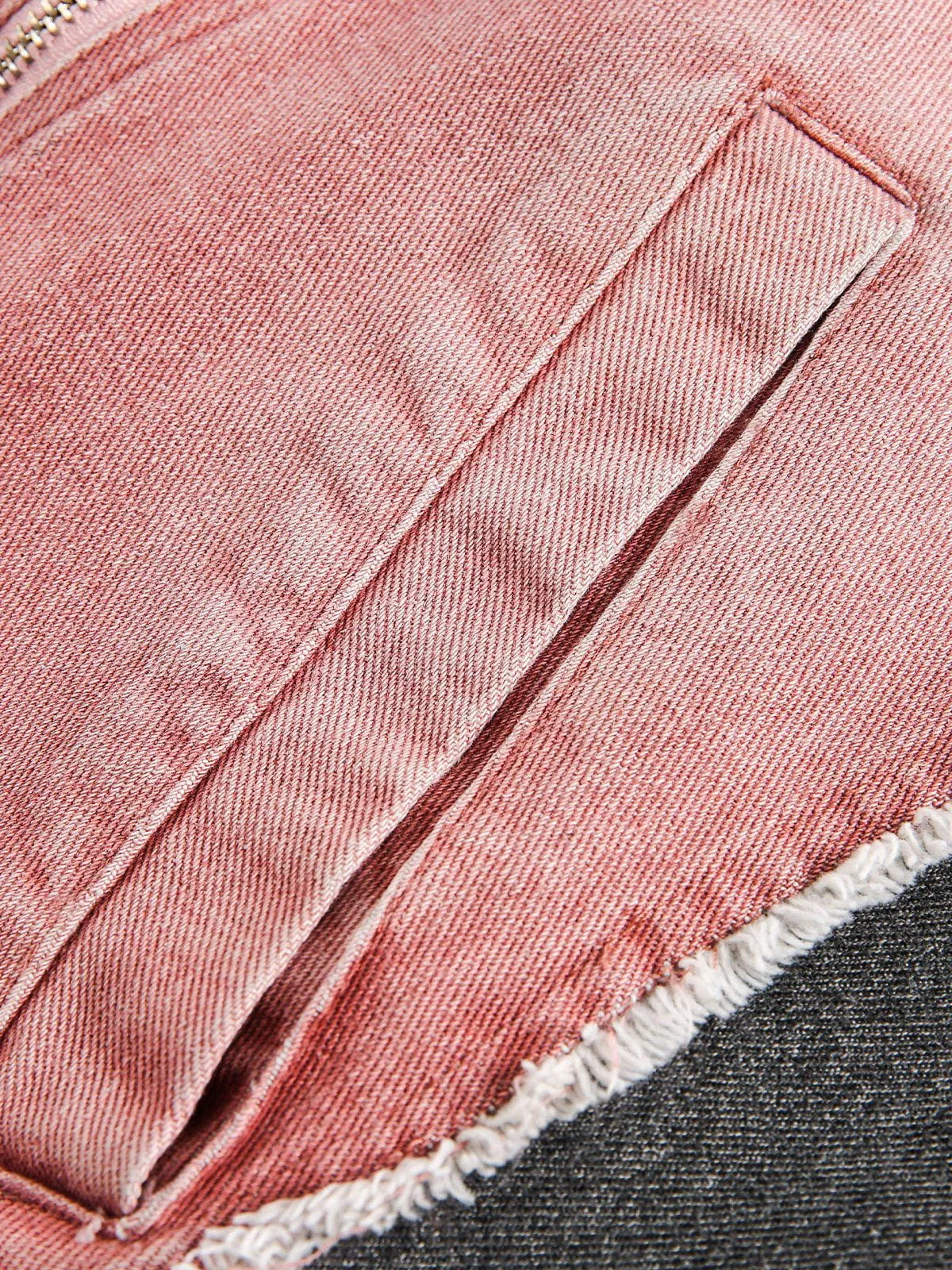 Aelfric Eden Irregular Patchwork Denim Jacket