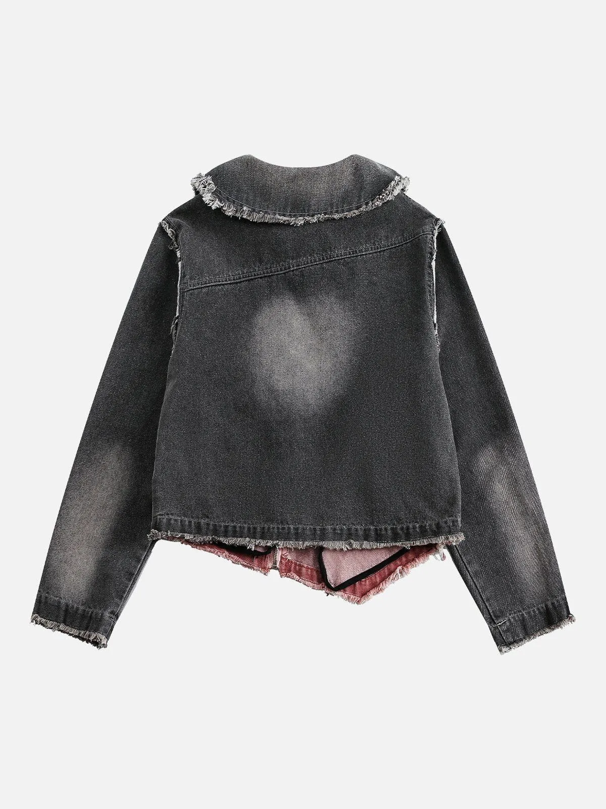 Aelfric Eden Irregular Patchwork Denim Jacket