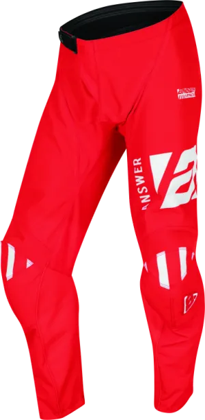 Answer Syncron Merge Pant Red/White Size - 42