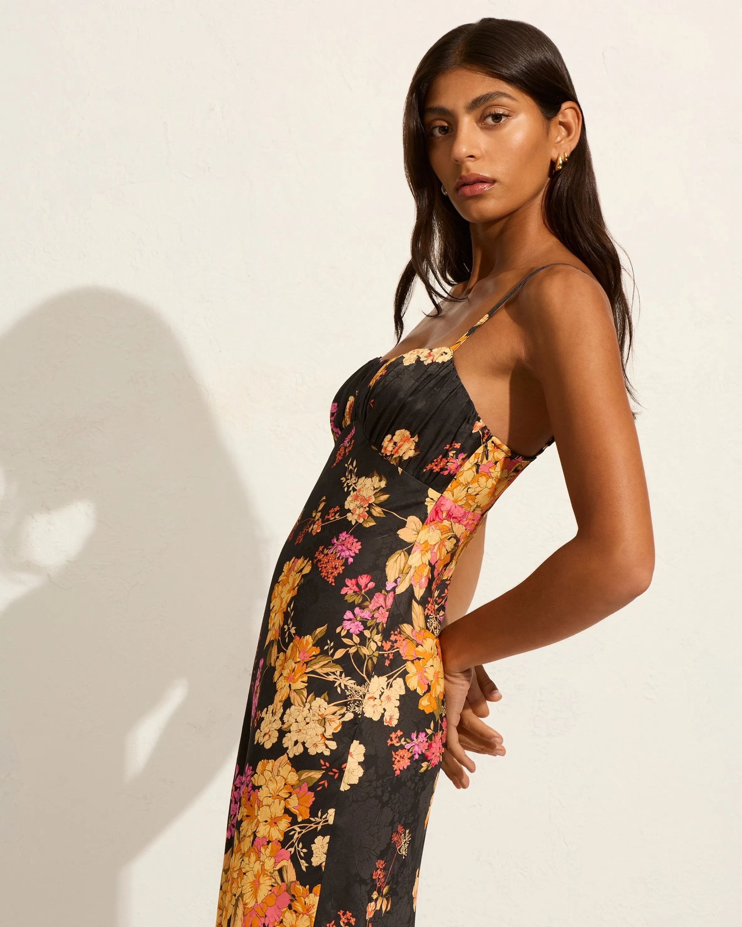 AUGUSTE THE LABEL Womens Lavinia Maxi Dress - Black