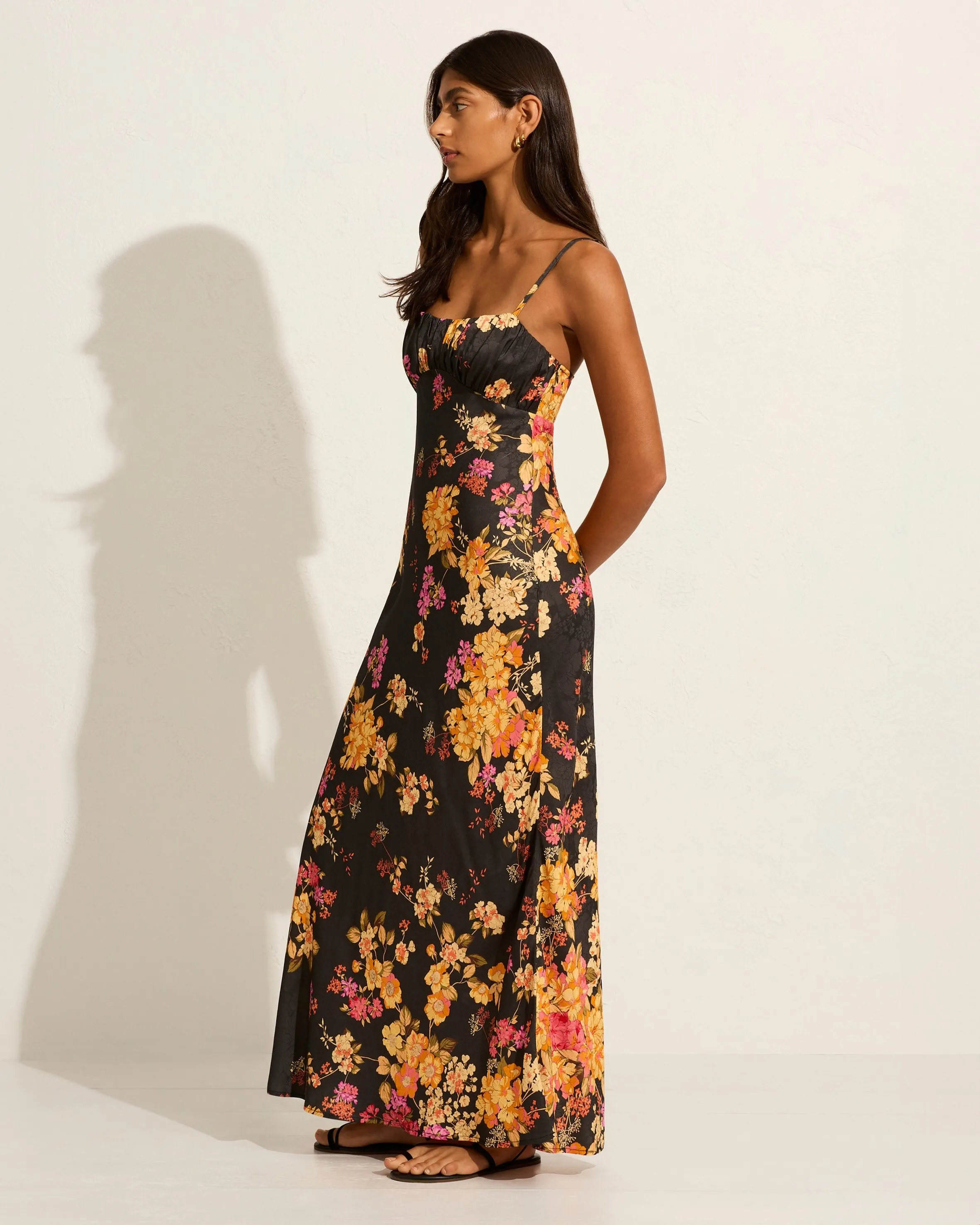 AUGUSTE THE LABEL Womens Lavinia Maxi Dress - Black