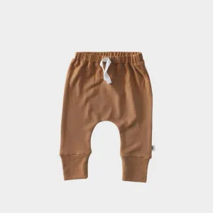 Babysprouts Slim Harem Pants in Butterscotch