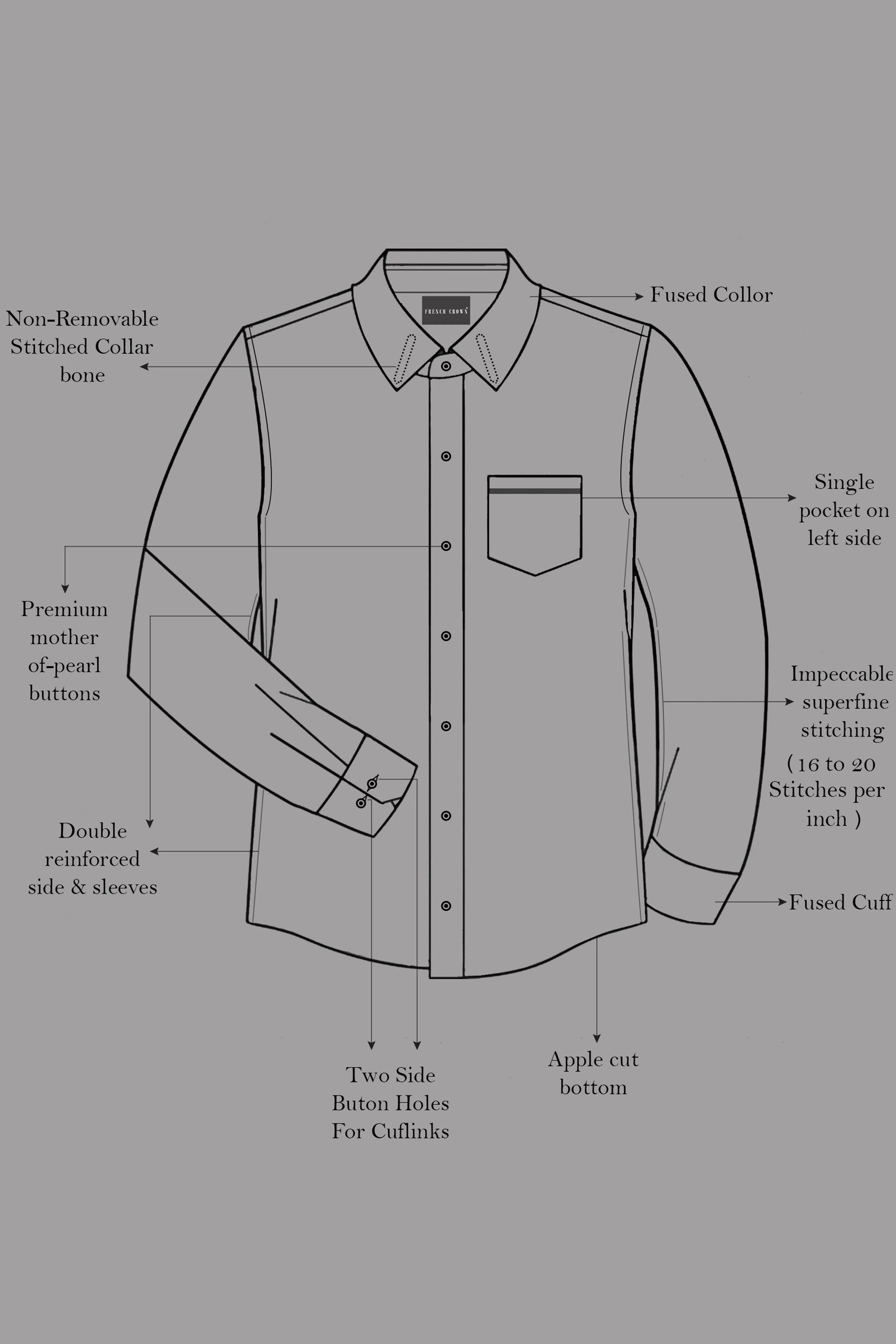 Bayoux Green with Onyx Black and Ferra Brown Twill Plaid Premium Cotton Shirt