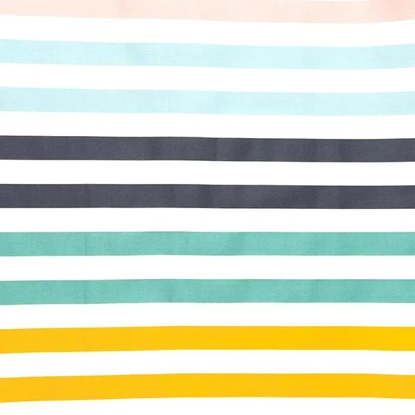 Bliss Sateen Fabric, Stripes- Width 120cm