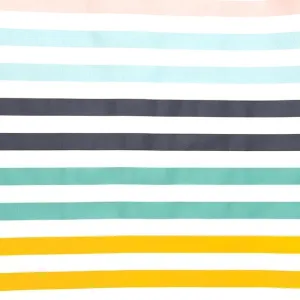 Bliss Sateen Fabric, Stripes- Width 120cm