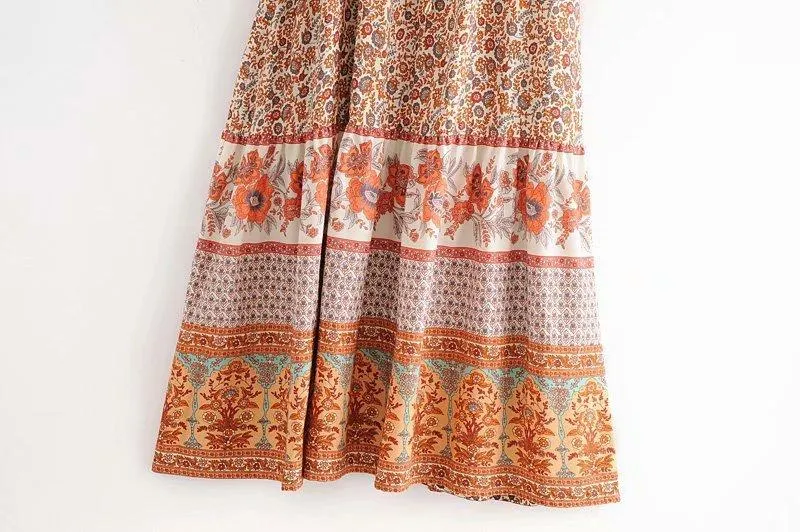 Blossom Gypsy Boho Maxi Dress
