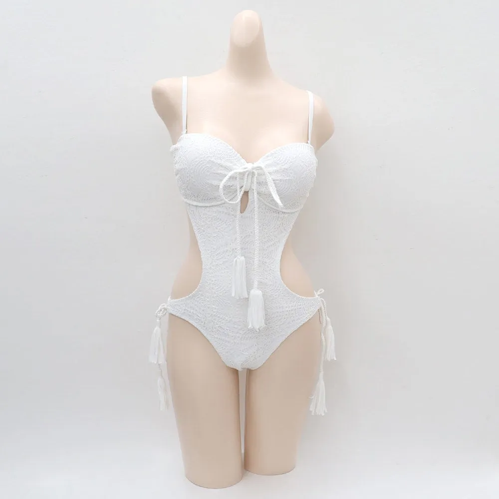 Bohemian Style One Piece Swimsuit
