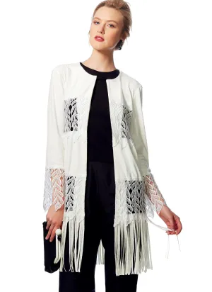 CLEARANCE • VOGUE PATTERN  MISSES' OPEN-FRONT, EMBELLISHED JACKETS AND VEST 9247