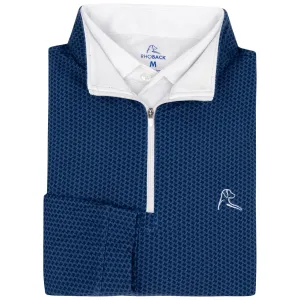 Don't Mess Performance Q-Zip | The Don't Mess - Admiral Navy/Slate Blue