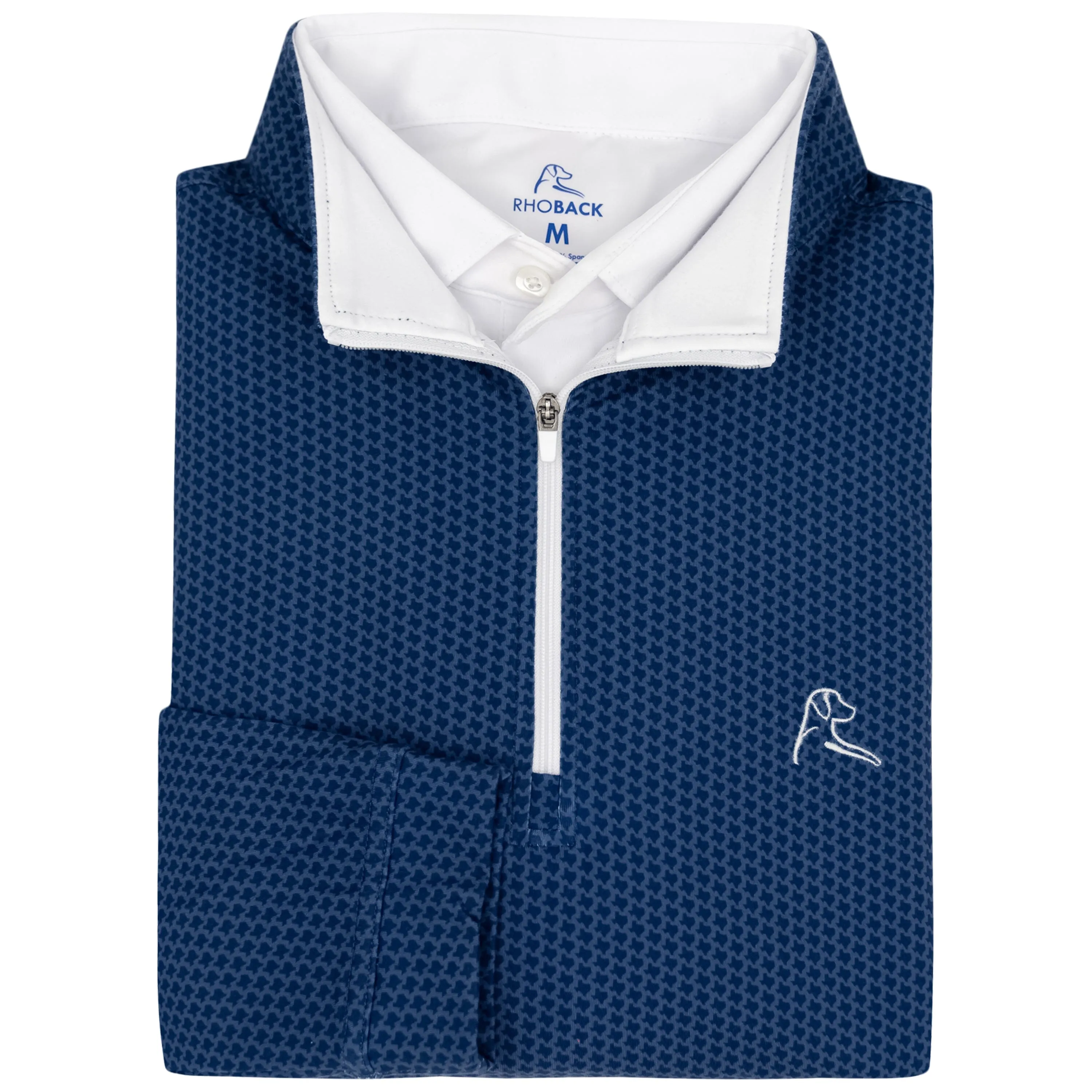 Don't Mess Performance Q-Zip | The Don't Mess - Admiral Navy/Slate Blue