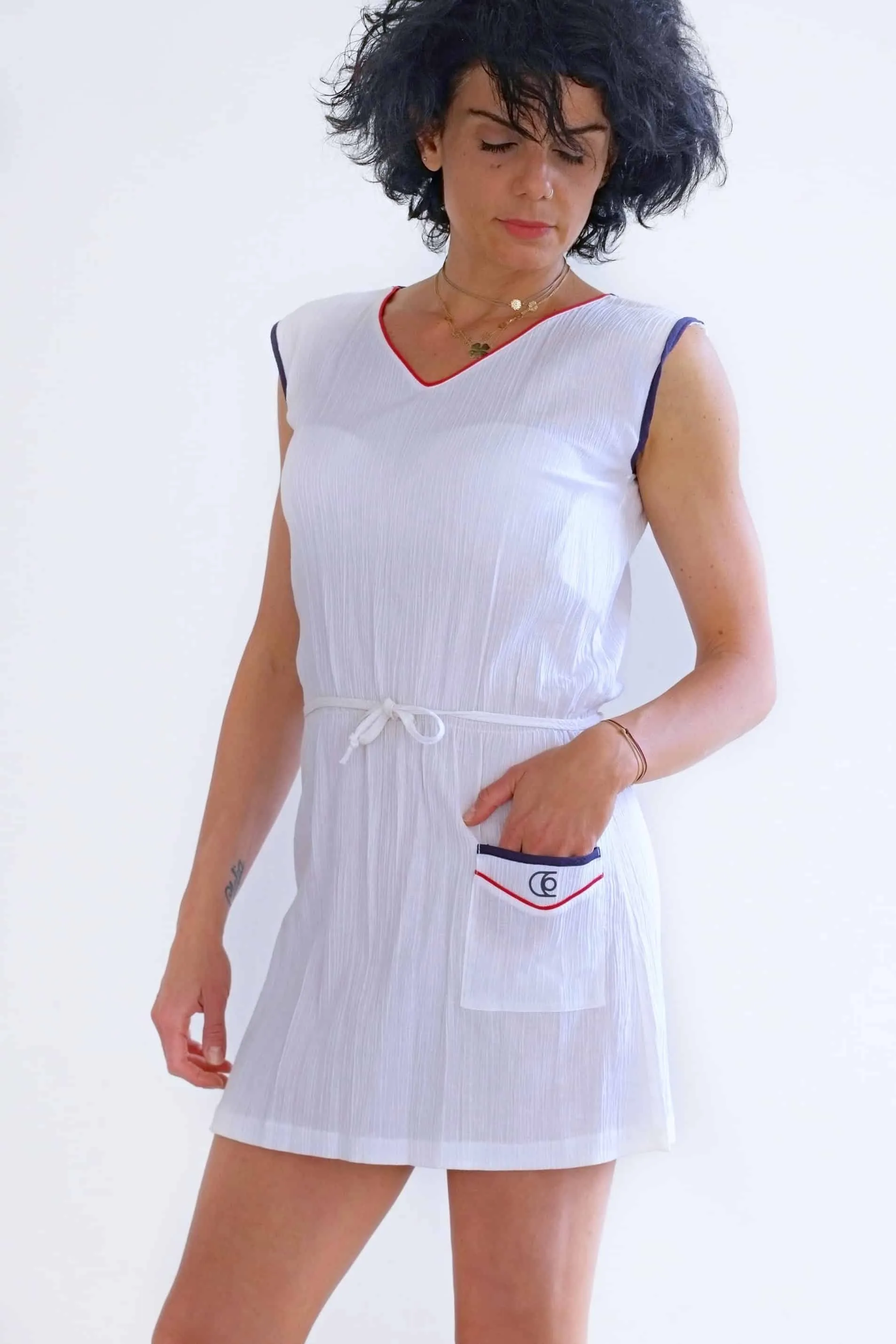 ELIETTE Ballon 80's Tennis Dress