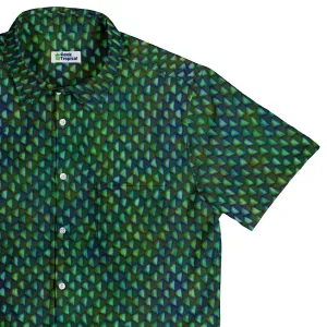 Green Dragon Scales Button Up Shirt
