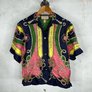 Gucci Silk Patterned Button Up