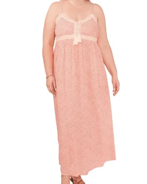 Mia Crochet Trim Maxi Dress | CRACKLE-645