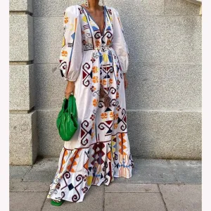 New Summer Holiday Long Fall Dresses