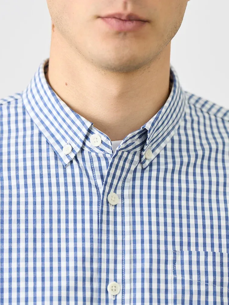 Oversize Lightweight Check Plaid Casual Shirts - 100% Cotton