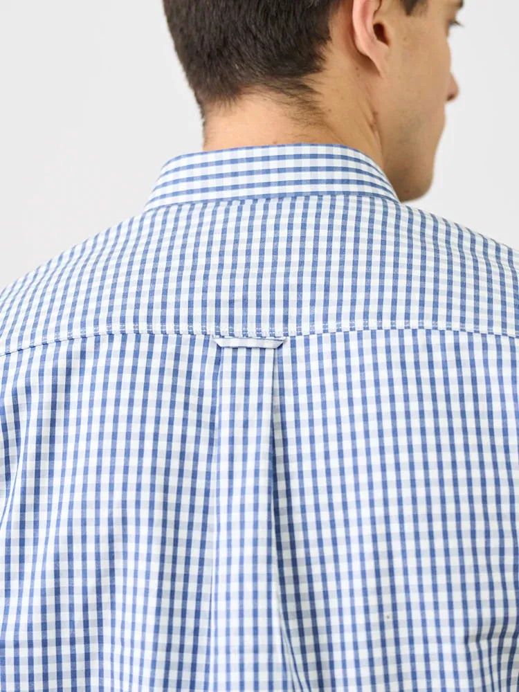 Oversize Lightweight Check Plaid Casual Shirts - 100% Cotton