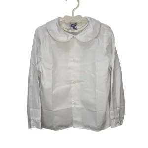 Peter Pan Collared Button-Up