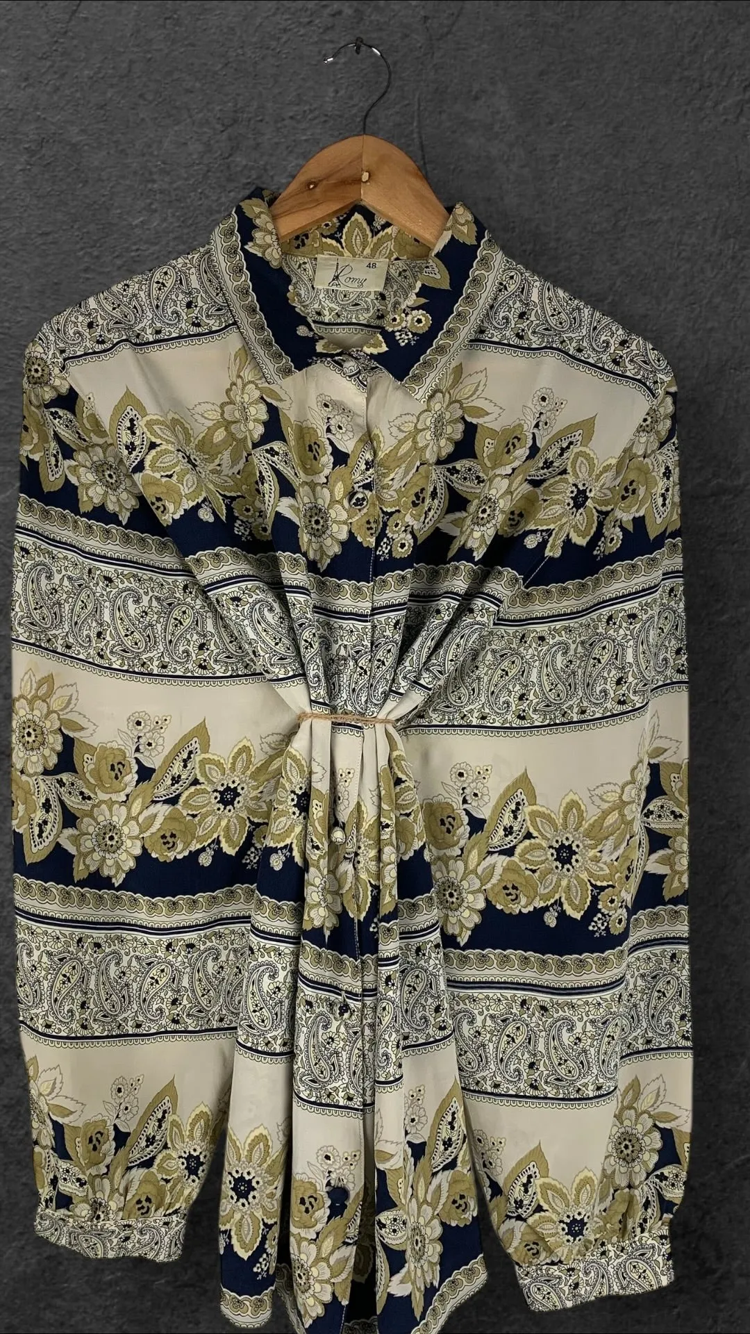 ROMY BUTTON UP VINTAGE SHIRT