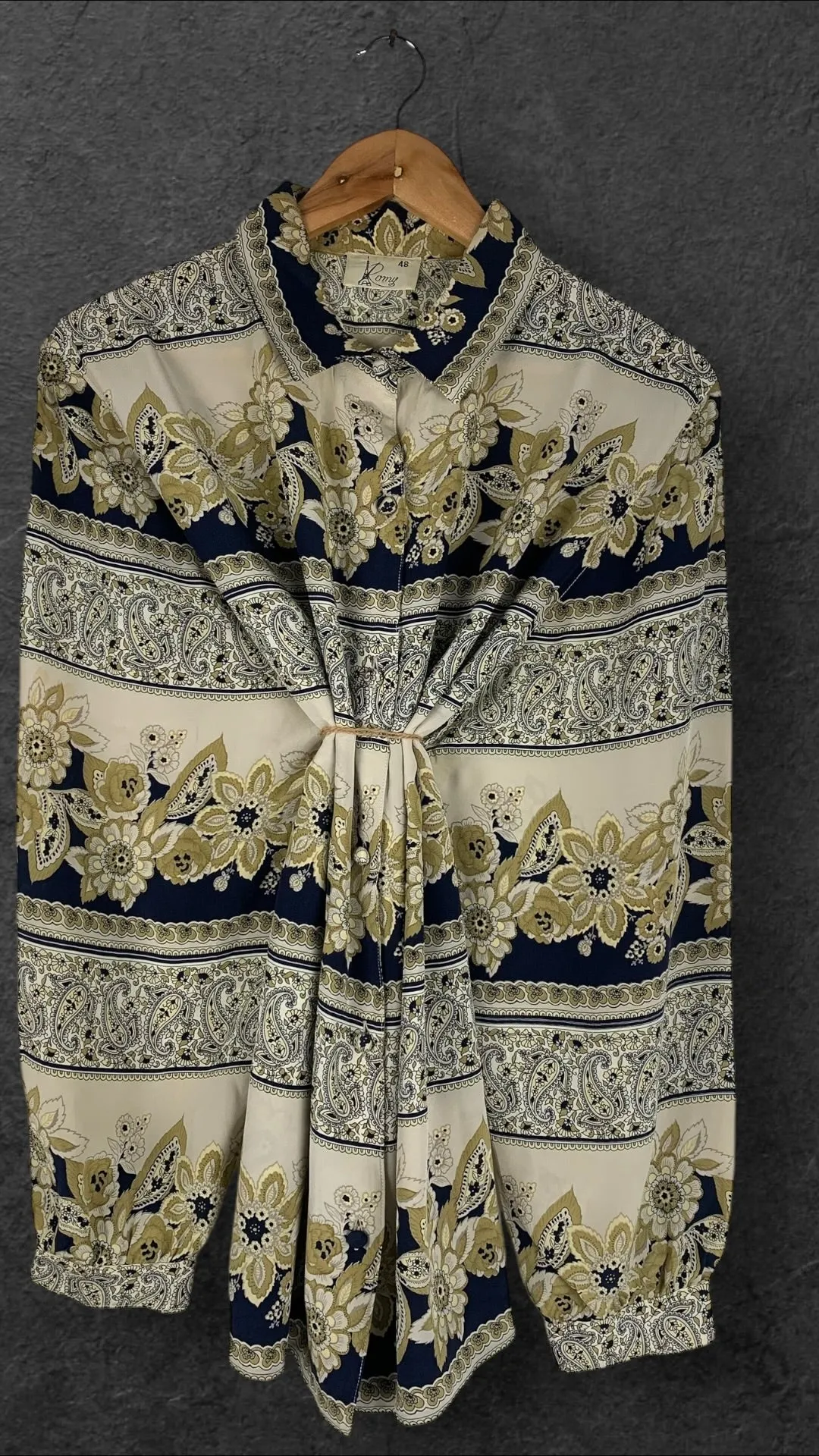 ROMY BUTTON UP VINTAGE SHIRT