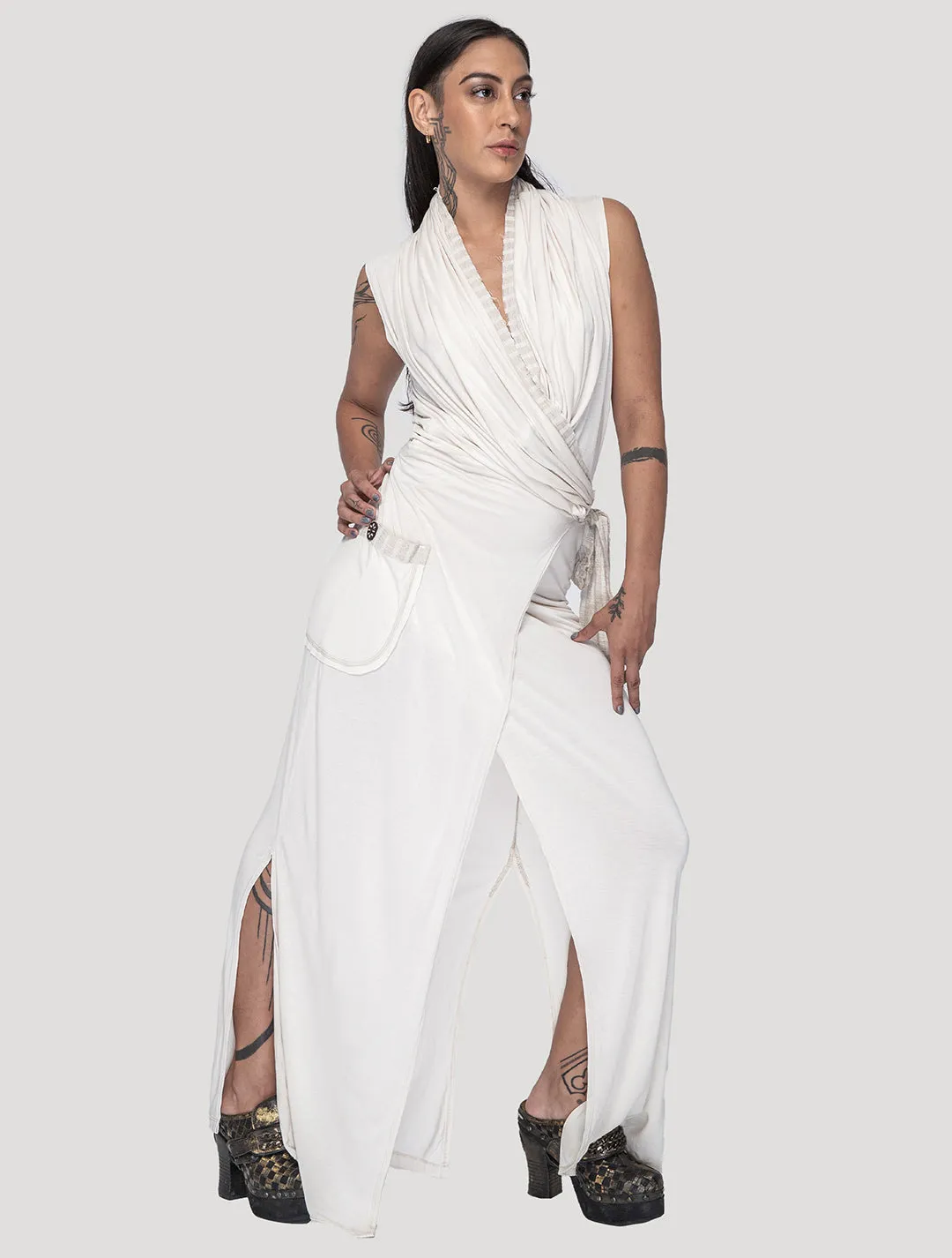 Sorcerer Hooded Maxi Dress