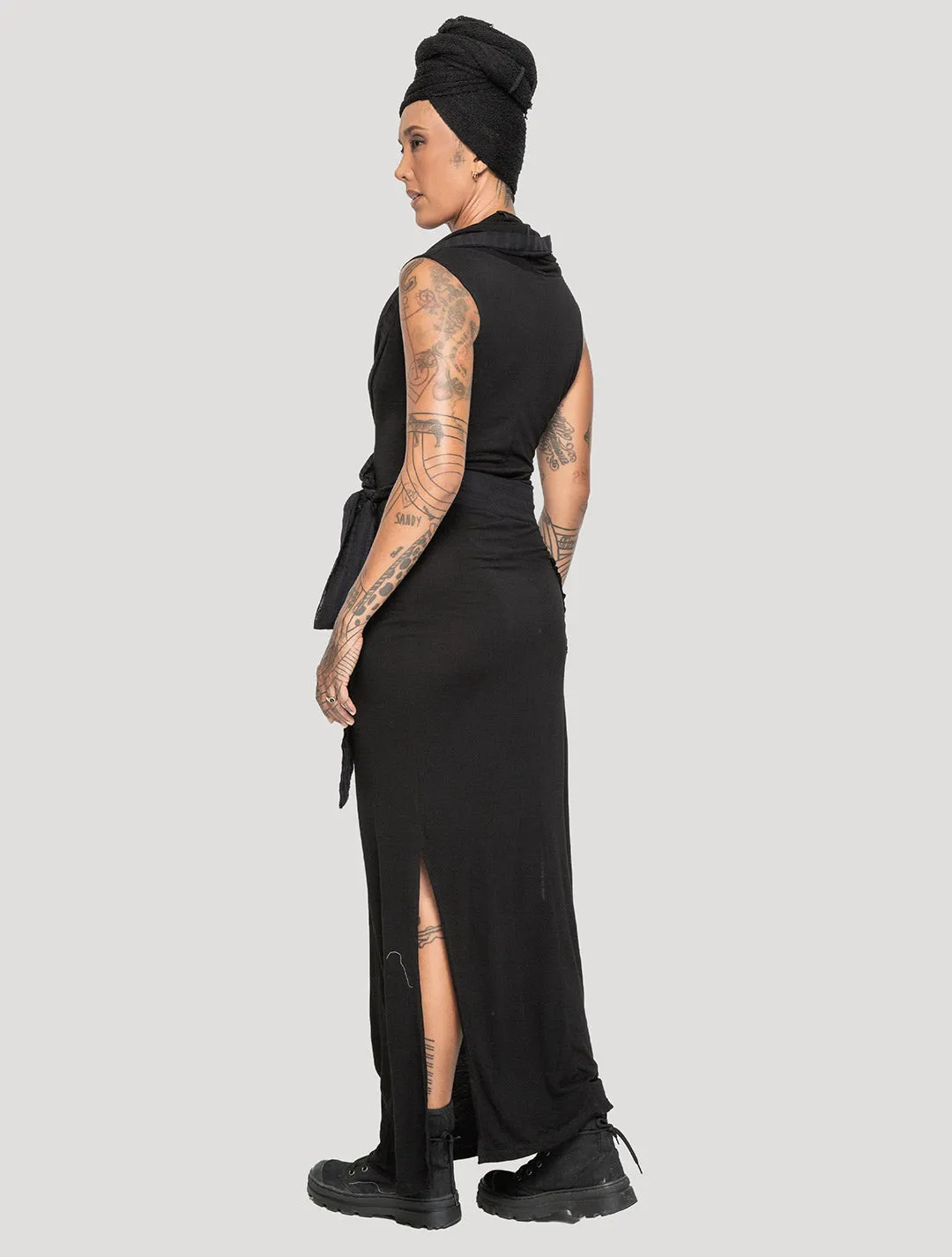 Sorcerer Hooded Maxi Dress