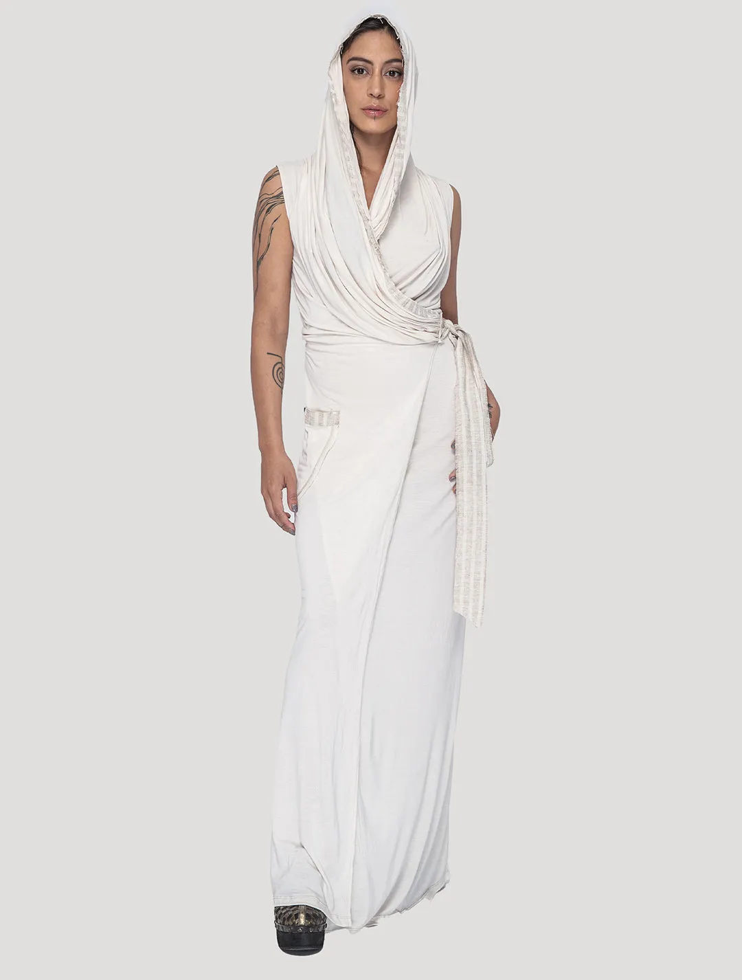 Sorcerer Hooded Maxi Dress