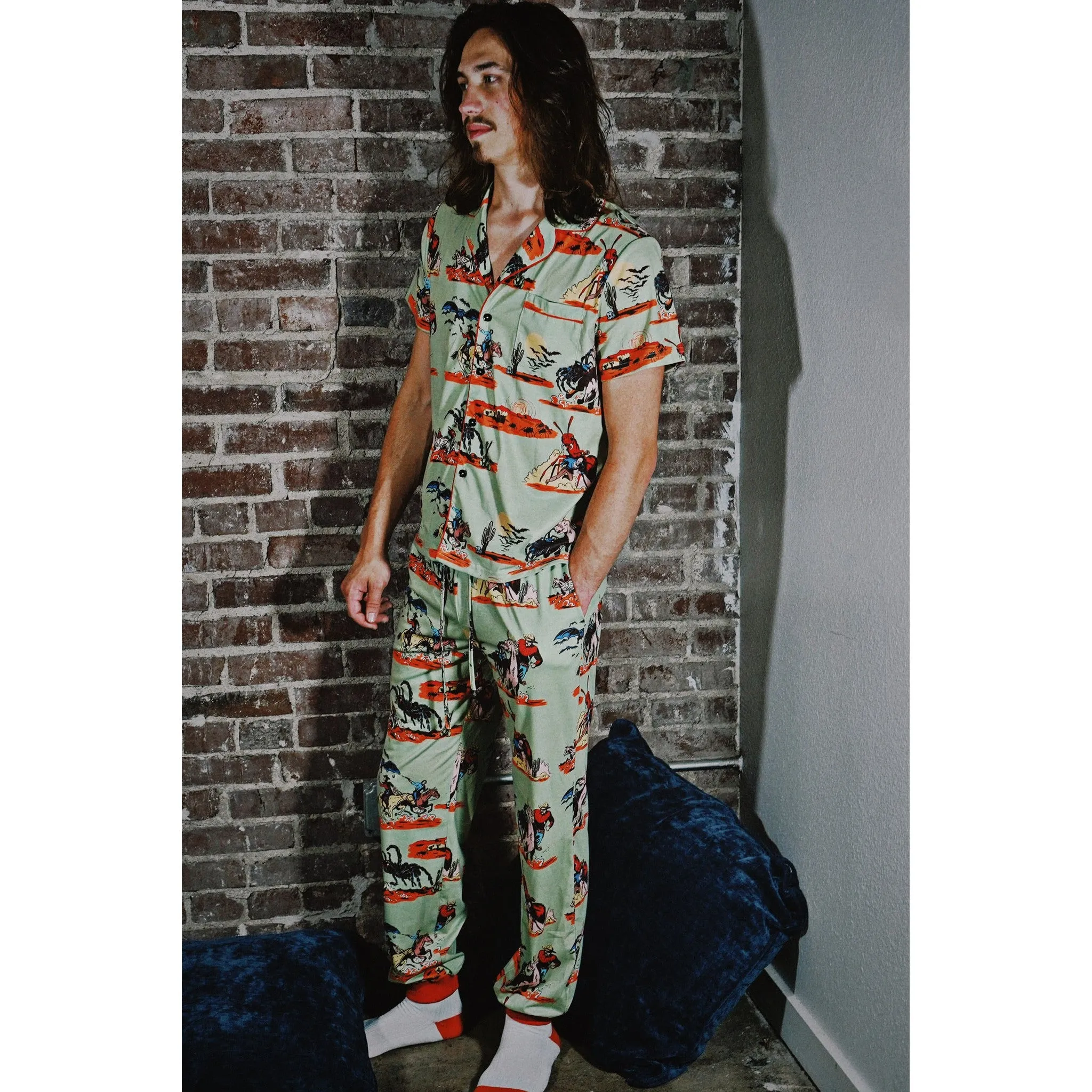 Spooky Western Pajama Set